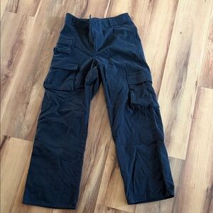 TNA Aritiza Black Cargo Pants - Utility Pocket Trousers